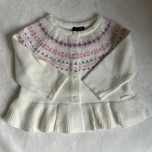 NEW Jamie & Jack Fair Isle Cardigan Sweater